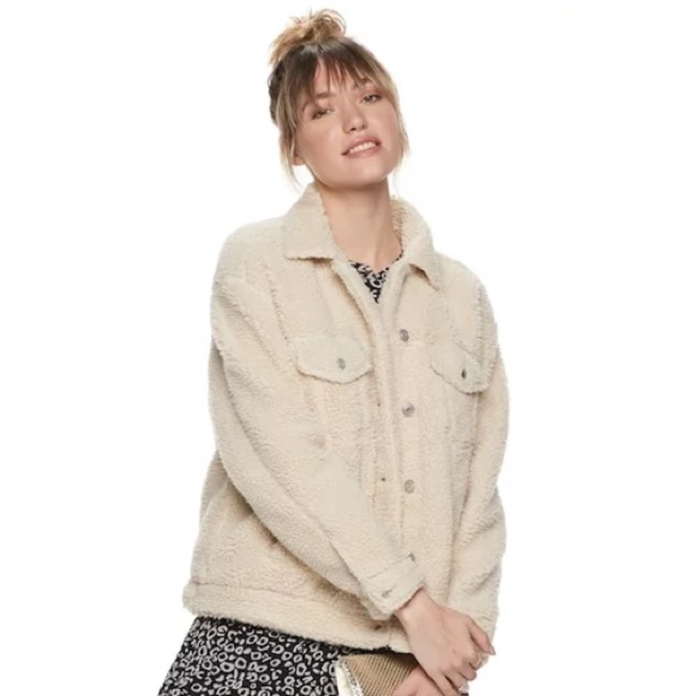 PopSugar Sherpa Coat-Jacket